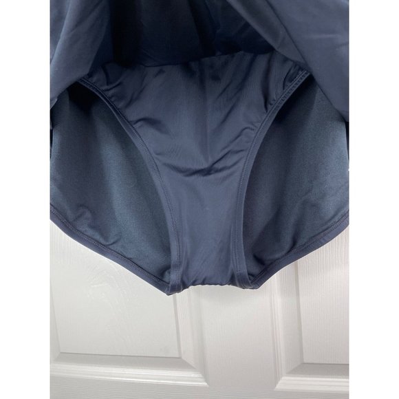 EVRI Swim Bottoms Women Plus Size 4X Black High Waist Bikini Ruched Sides NWT - Picture 4 of 9